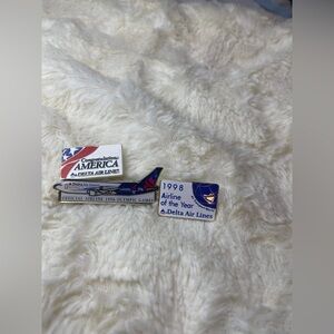 Vintage, limited, edition, delta pins